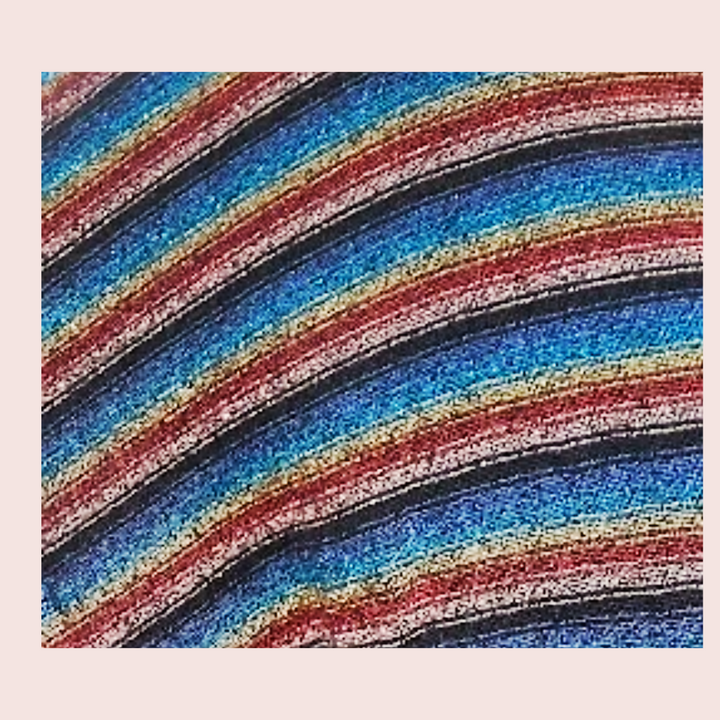 Frankie Skirt in Rainbow Sparkle