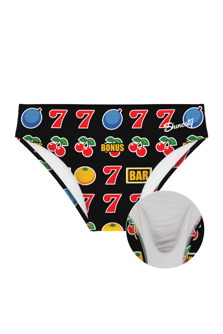 The Jackpot | Slot Machine Ball Hammock® Pouch Swim Briefs