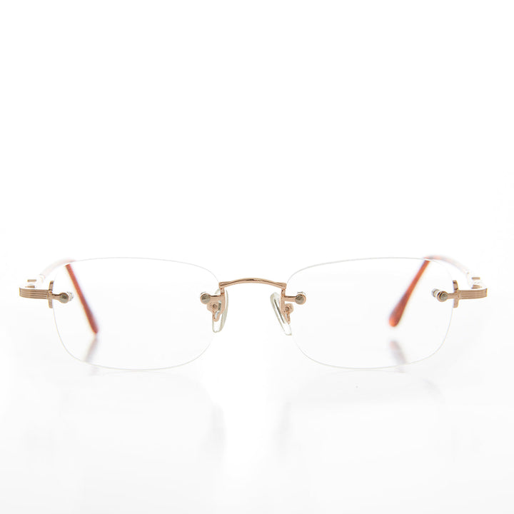 Rimless Lightweight Half Frame - Walford