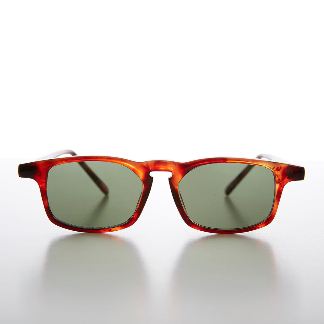 Rectangular Acetate Unisex Vintage Sunglass - Wallis