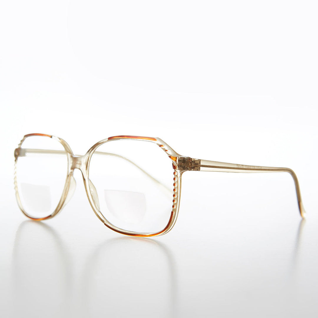 Square Retro Optical Quality Bifocal Reader - Wang