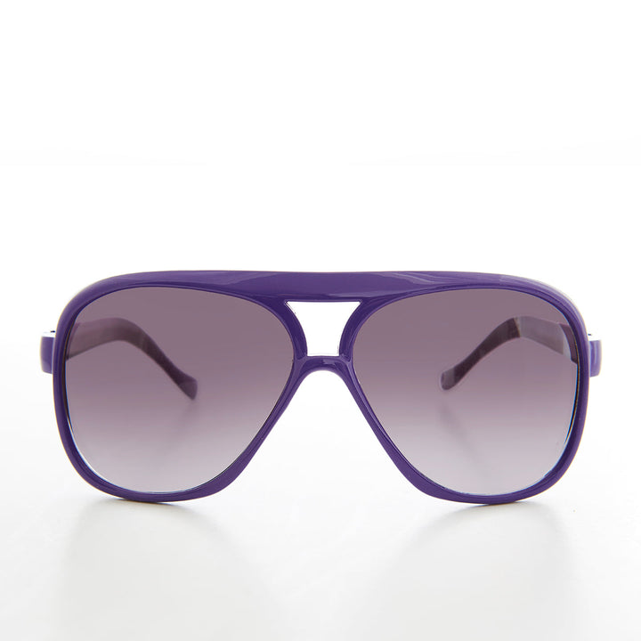 Square Colorful Aviator Deadstock Sunglasses - Wave