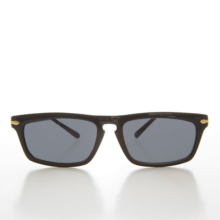 Slim Rectangular Beatnik Vintage Sunglass - Wilde