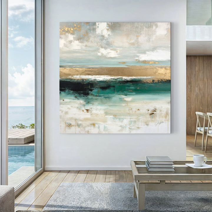 Canvas Print: "Coastal Echoes"