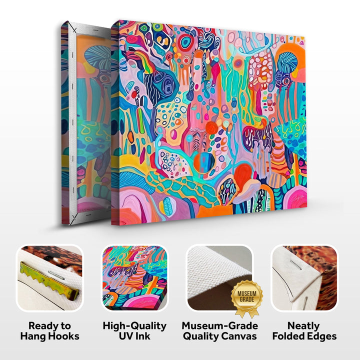 Canvas Print: "Kaleidoscopic Voyage"