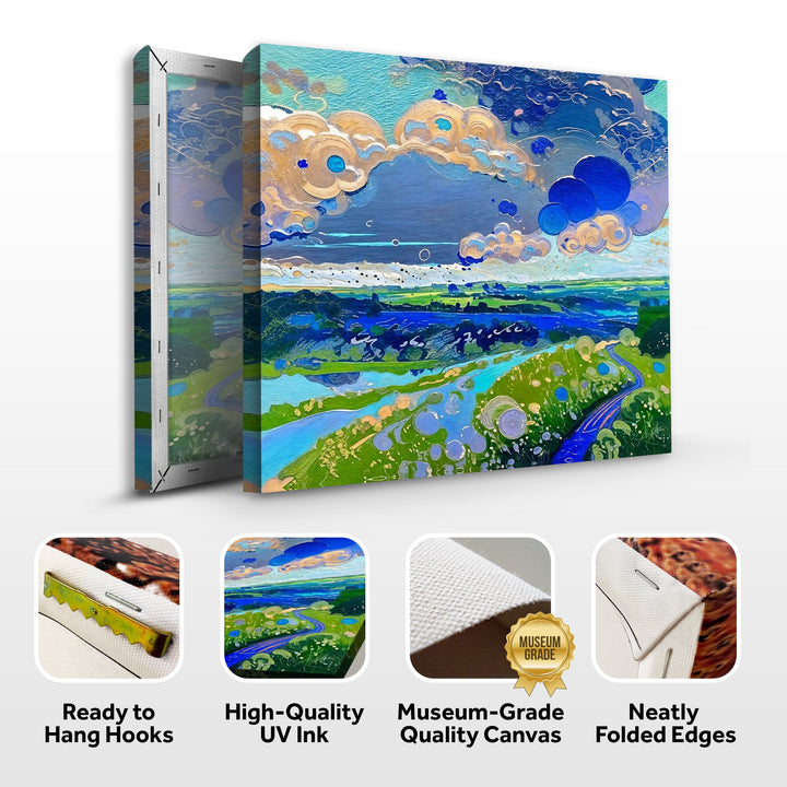 Canvas Print: "Cloud Dance"