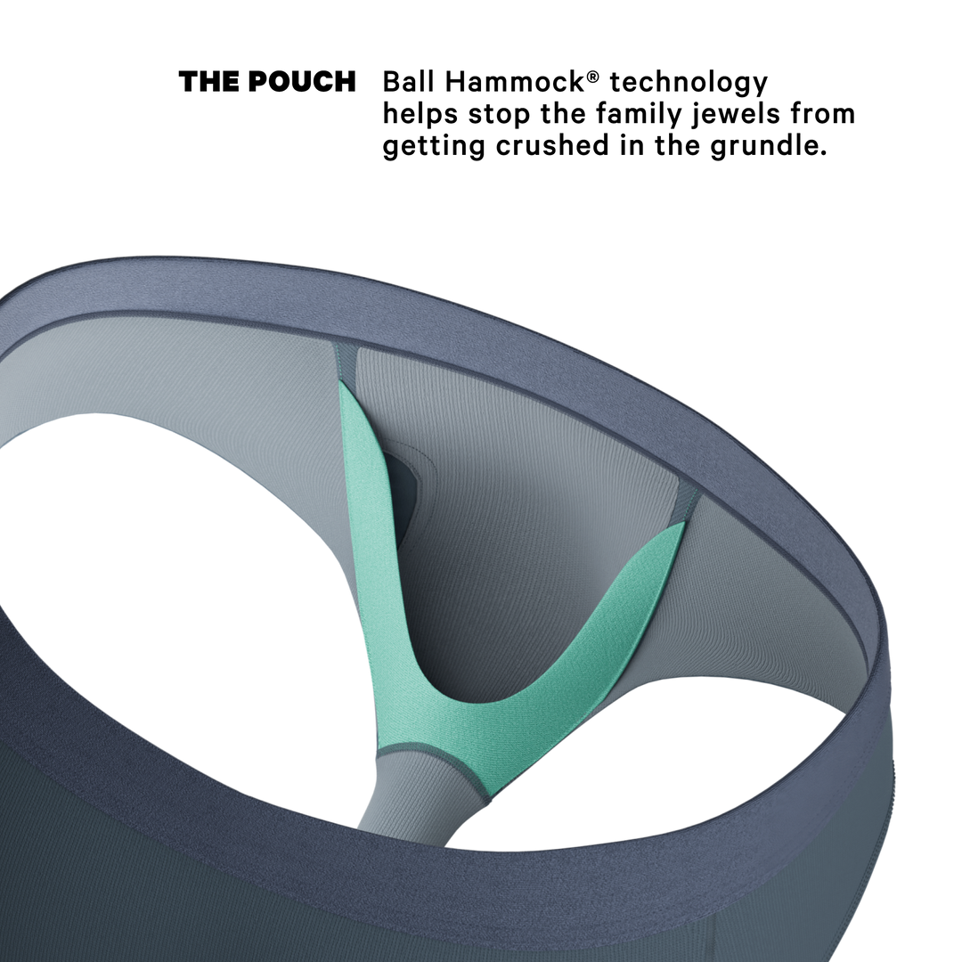 The Wake In The Lake | Tonal Teal Ball Hammock® Pouch Underwear Briefs