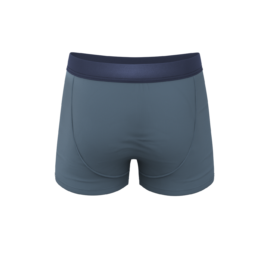 The Wake In The Lake | Tonal Teal Ball Hammock® Pouch Trunks Underwear