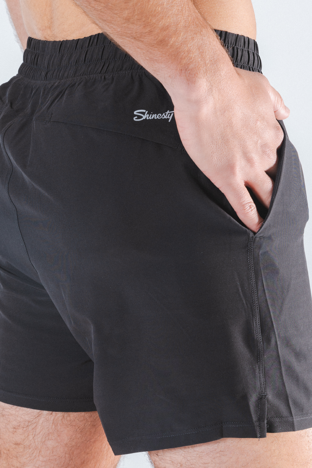 The Water Break | Black and Green Neon Ball Hammock® 7 Inch Athletic Shorts