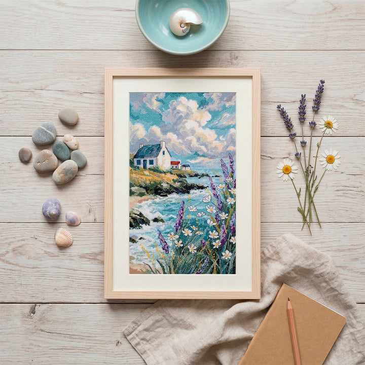 When the Sea Is a Dream Counted Cross-Stitch Kit by Abris Art AH-318