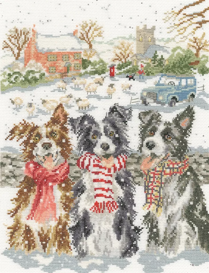 While Shepherds Watched XHD146 Counted Cross Stitch Kit