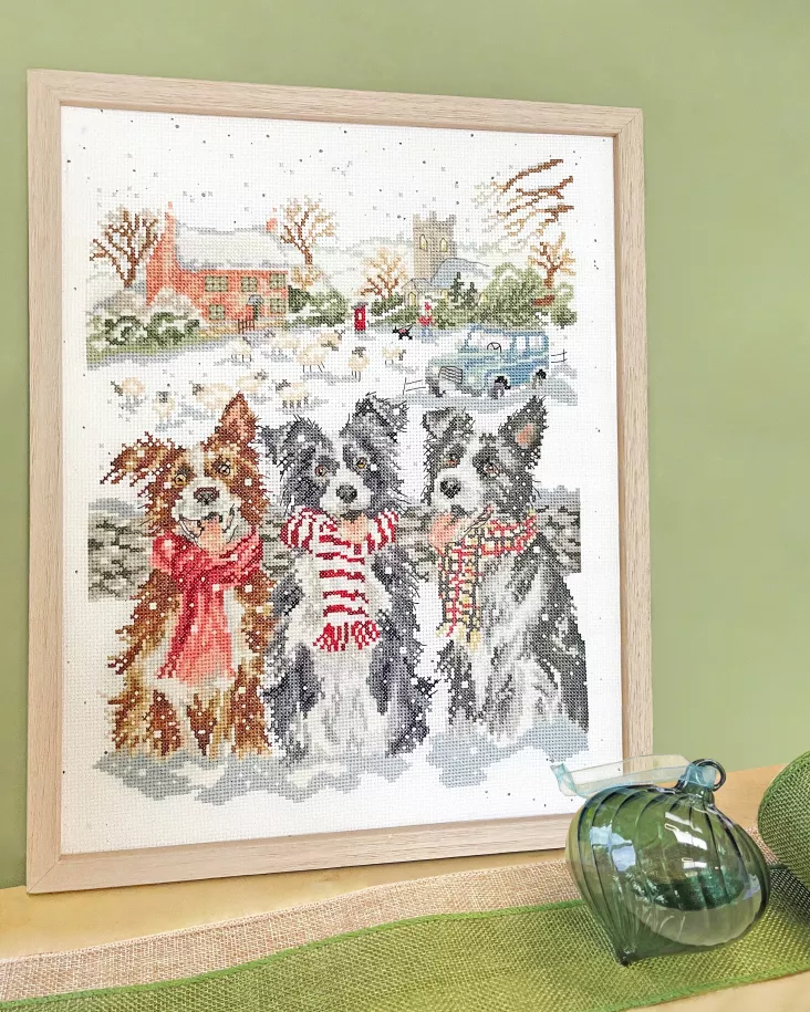 While Shepherds Watched XHD146 Counted Cross Stitch Kit