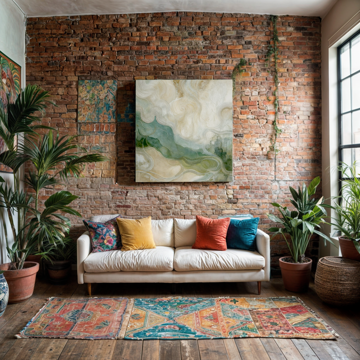 Canvas Print: "Whispering Currents"