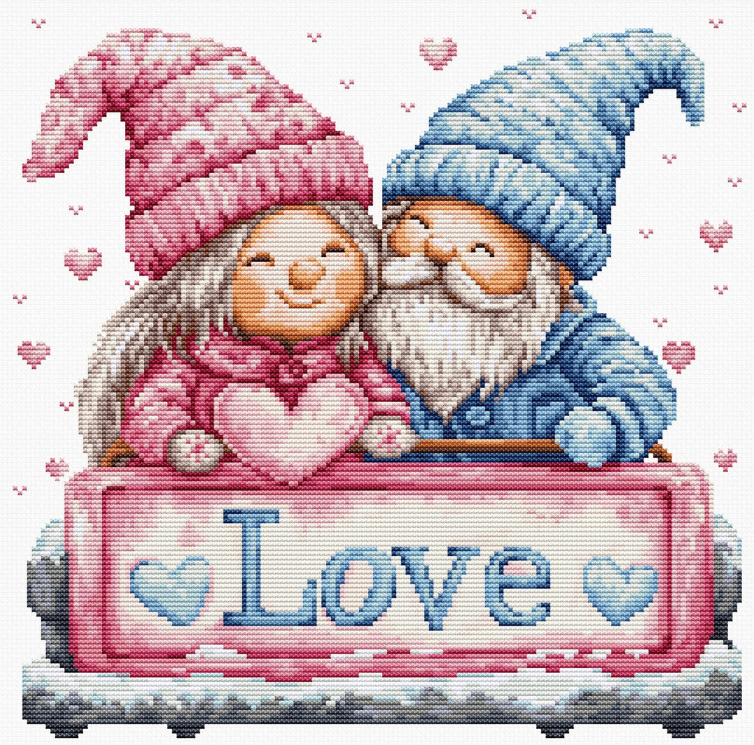 Winter love B1443L Counted Cross-Stitch Kit