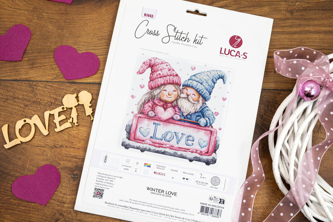 Winter love B1443L Counted Cross-Stitch Kit