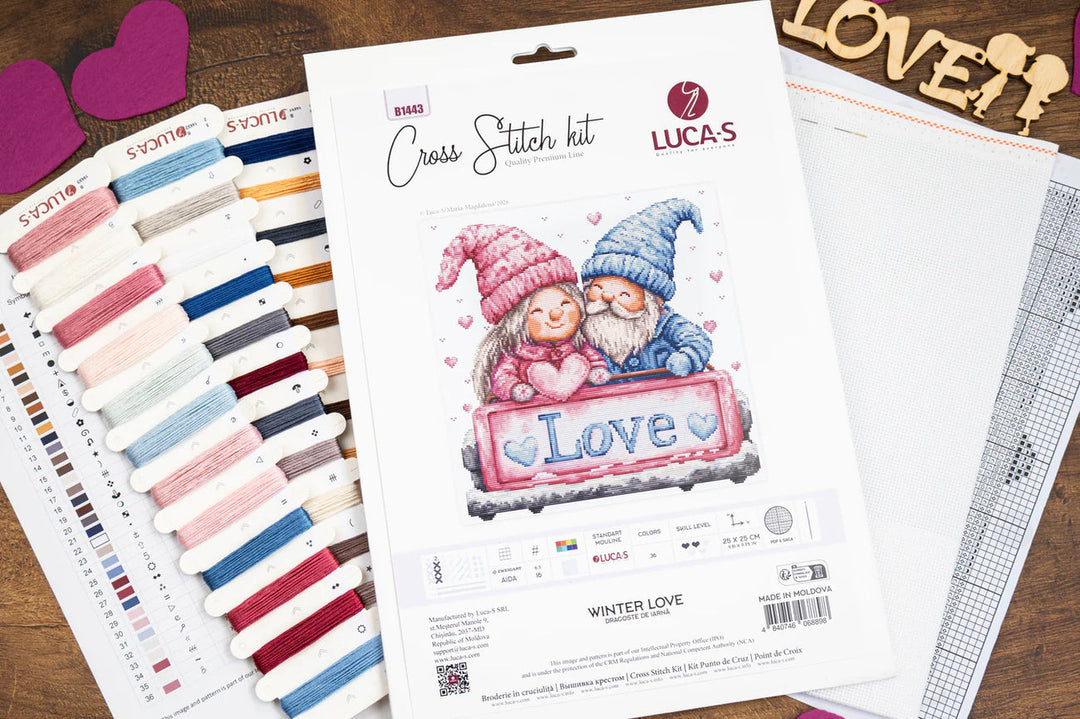 Winter love B1443L Counted Cross-Stitch Kit
