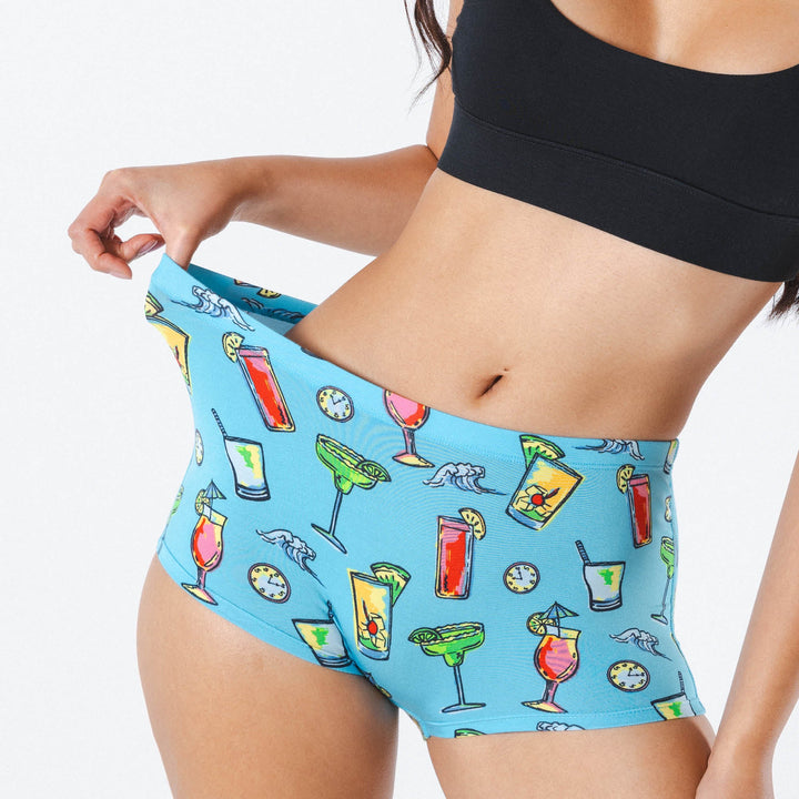 The Cocktail Hour | Shinesty x Margaritaville® Modal Boyshort Underwear