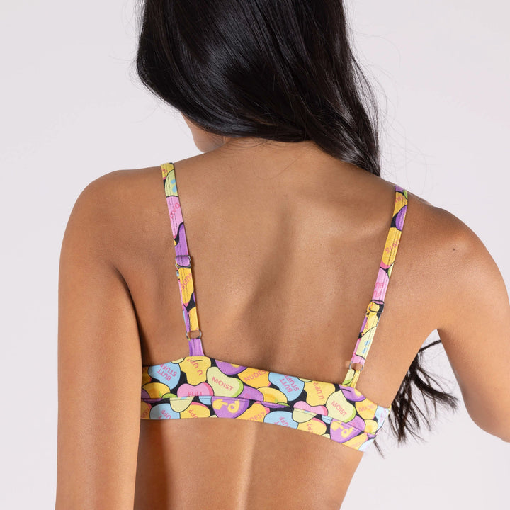 The Candy Crush | Candy Hearts Boob Hammock™ Triangle Bralette