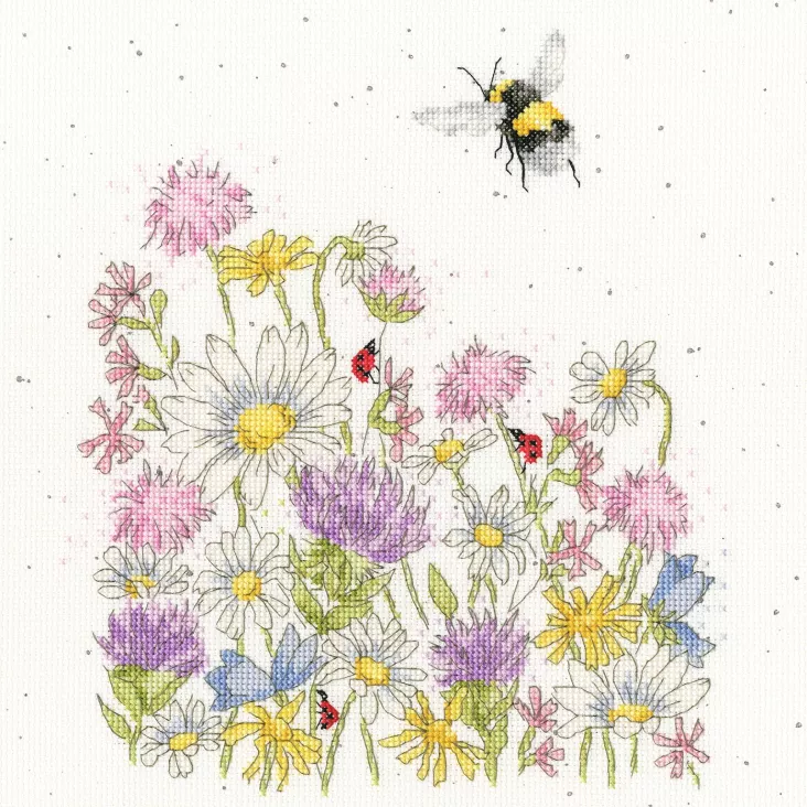 Spreading Sunshine XHD144 Counted Cross Stitch Kit