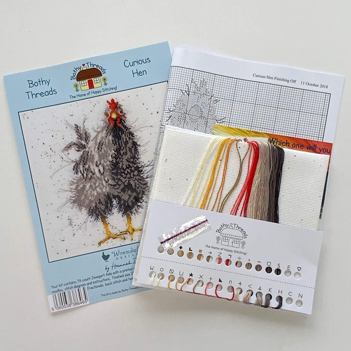Curious Hen XHD17 Counted Cross Stitch Kit