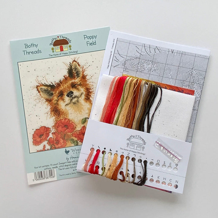Poppy Field XHD33 Counted Cross Stitch Kit