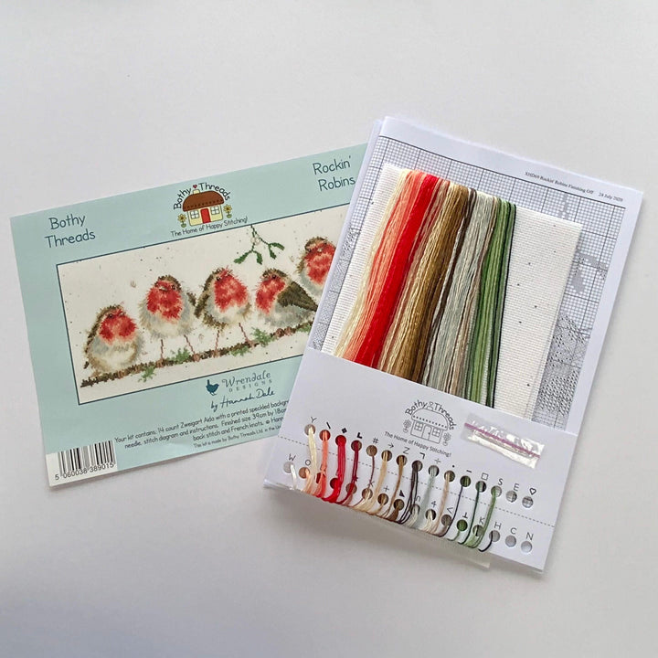Rockin' Robins XHD69 Counted Cross Stitch Kit
