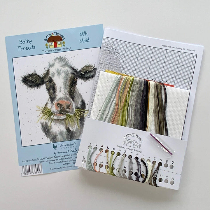 Milk Maid XHD84 Counted Cross Stitch Kit