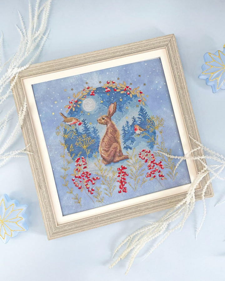 Midnight Moongazer Counted Cross Stitch Kit by Bothy Threads XJS2