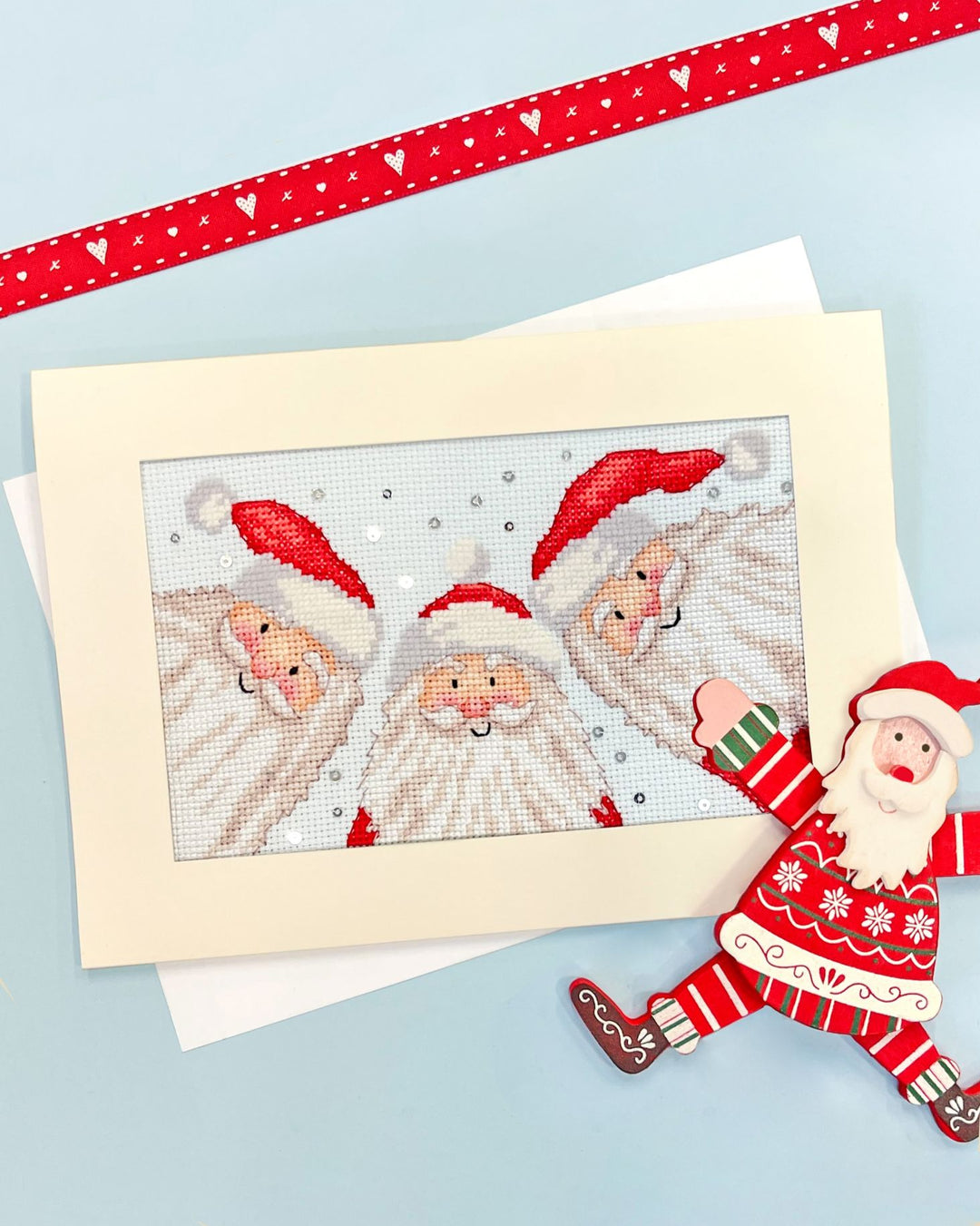 Santa Selfie Counted Cross Stitch Kit by Bothy Threads XMAS88