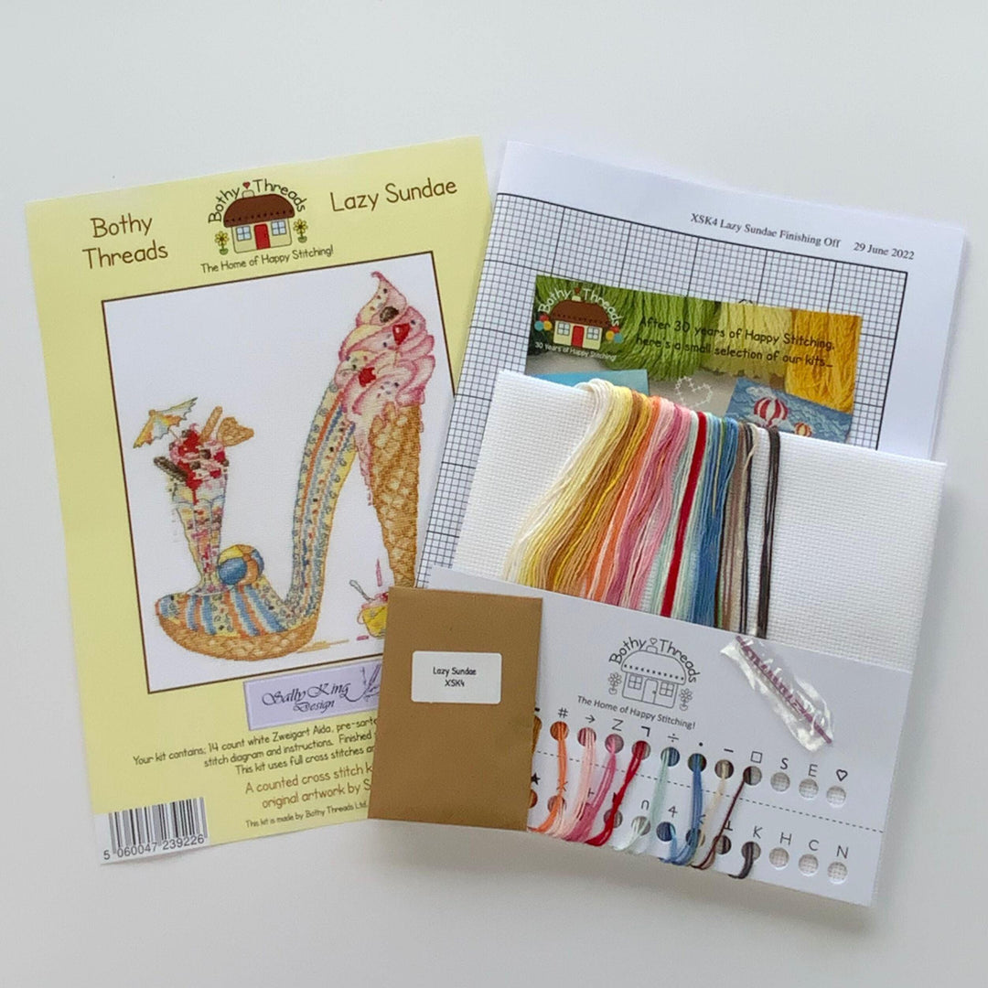 Lazy Sundae XSK4 Counted Cross Stitch Kit
