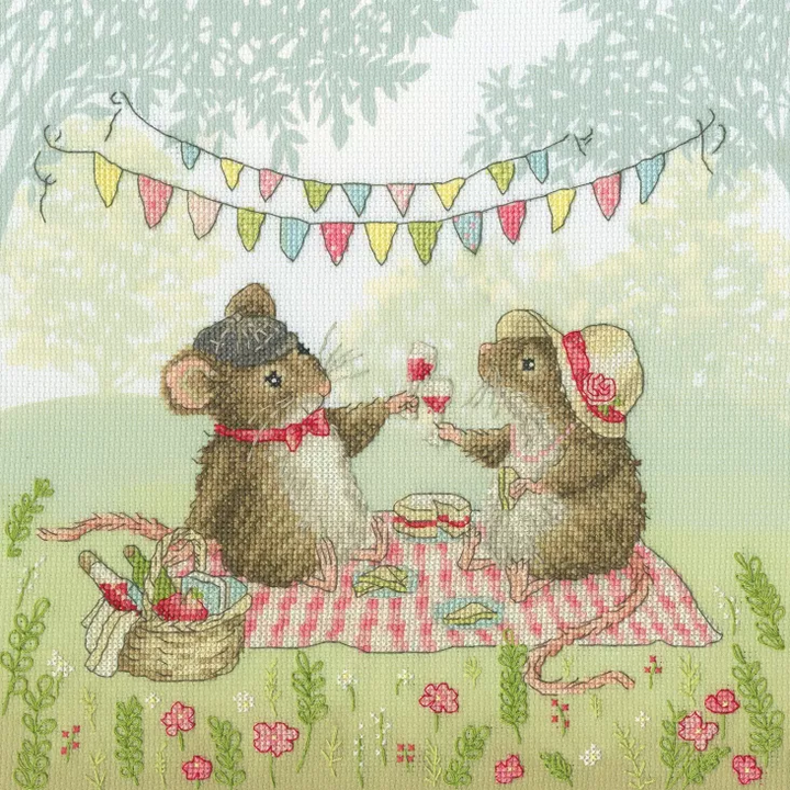 Meadow Moments XSS29 Counted Cross Stitch Kit