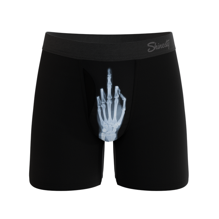 The XXX Ray | Middle Finger X Ray Ball Hammock® Magnum Big Pouch Underwear