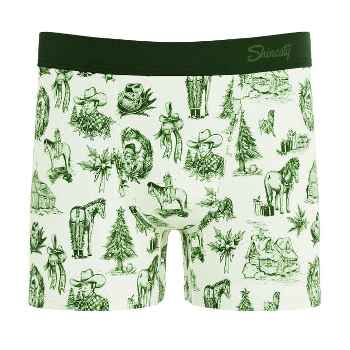 The Western Wonderland | Western Toile Boy's Boxer Briefs