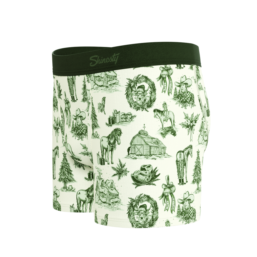 The Western Wonderland | Western Toile Boy's Boxer Briefs