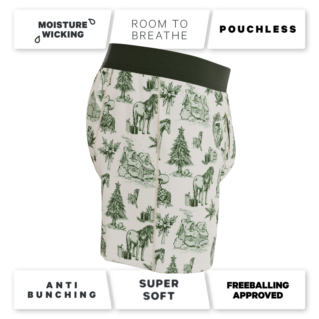 The Western Wonderland | Western Toile  Men’s Boxers