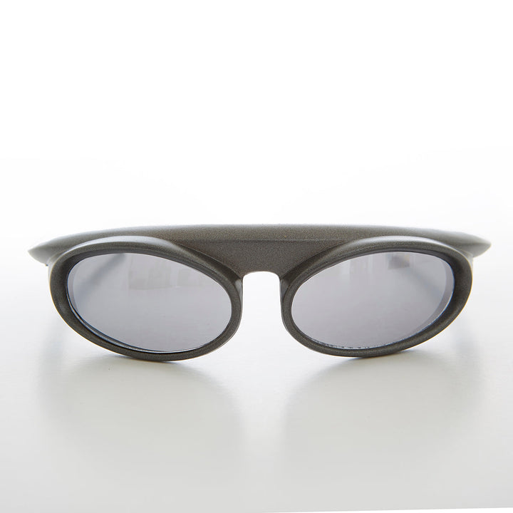 Futuristic Wrap Around Goggle Vintage Sunglass - Zurich