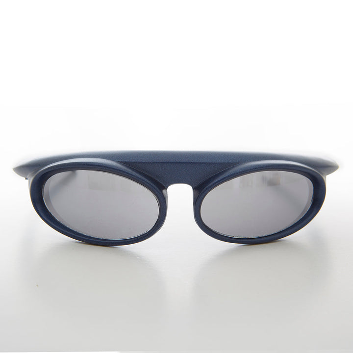 Futuristic Wrap Around Goggle Vintage Sunglass - Zurich