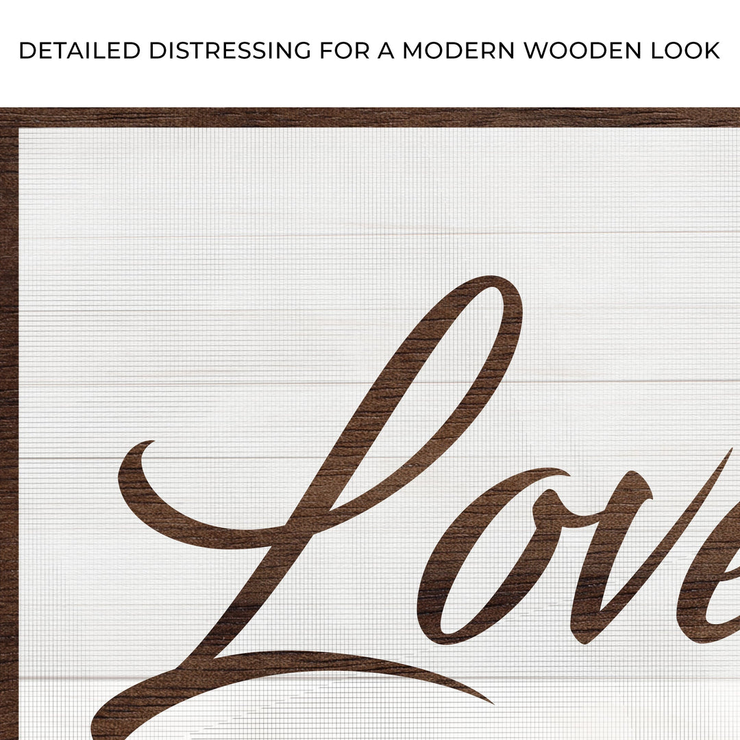 Love You More Sign III