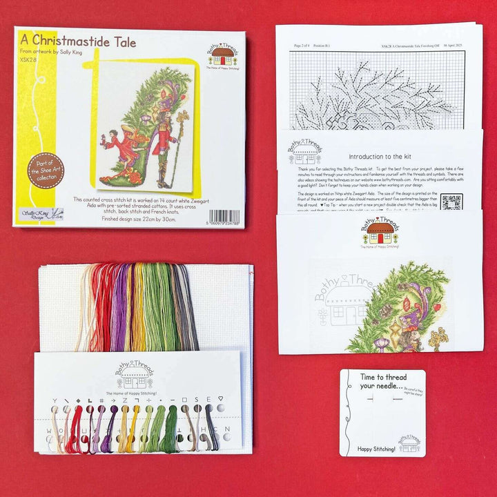 A Christmastide Tale XSK28 Counted Cross Stitch Kit
