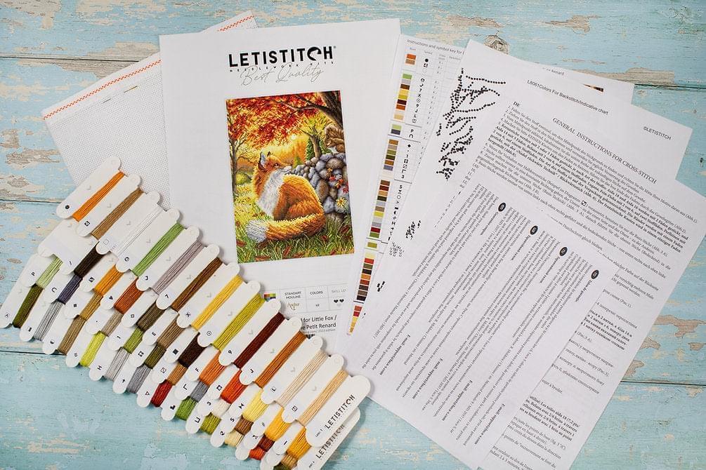 A Friend for Little Fox L8061 Counted Cross Stitch Kit