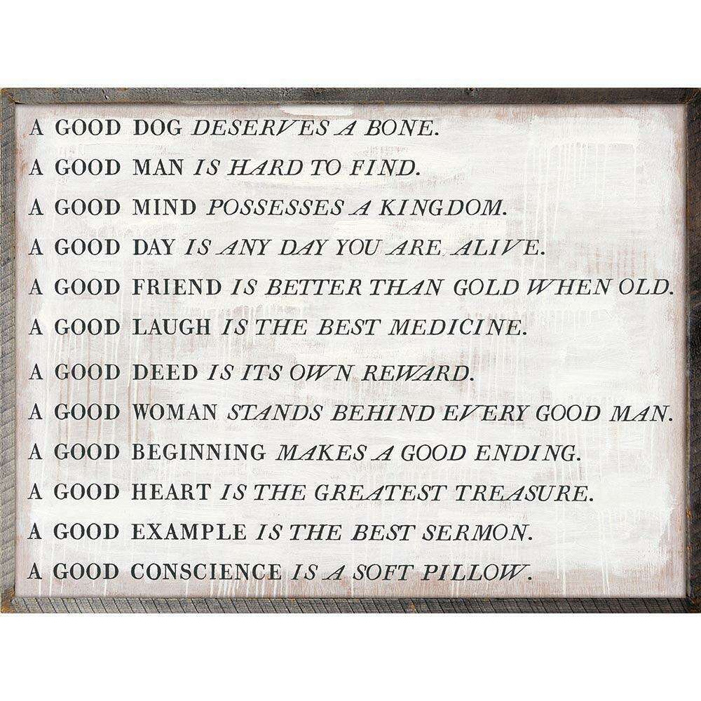 "A Good Proverb" Art Print - Quirks!
