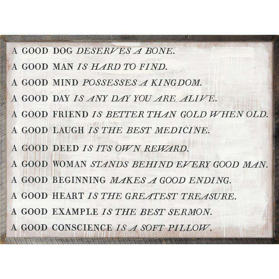 "A Good Proverb" Art Print - Quirks!