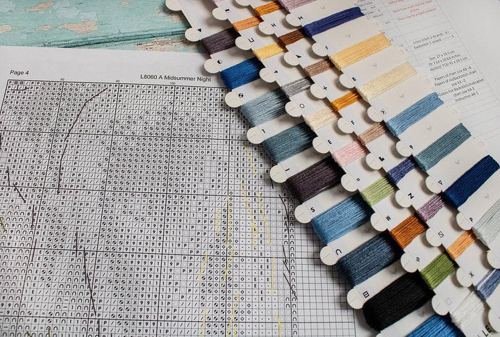 A Midsummer Night L8060 Counted Cross Stitch Kit