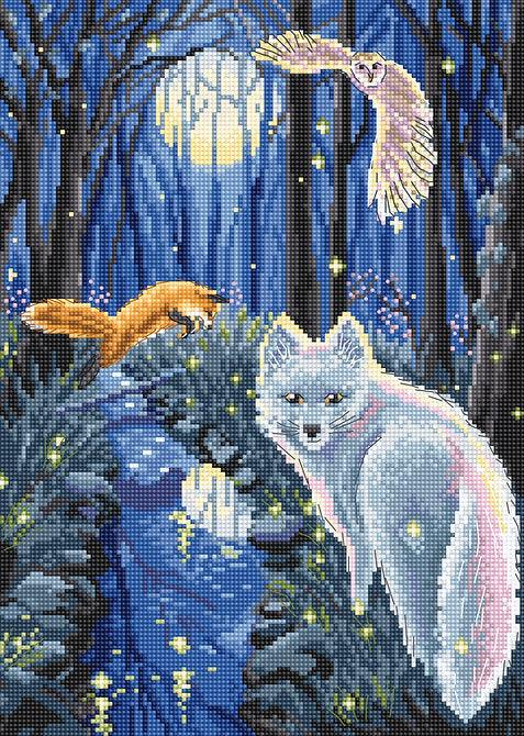 A Midsummer Night L8060 Counted Cross Stitch Kit