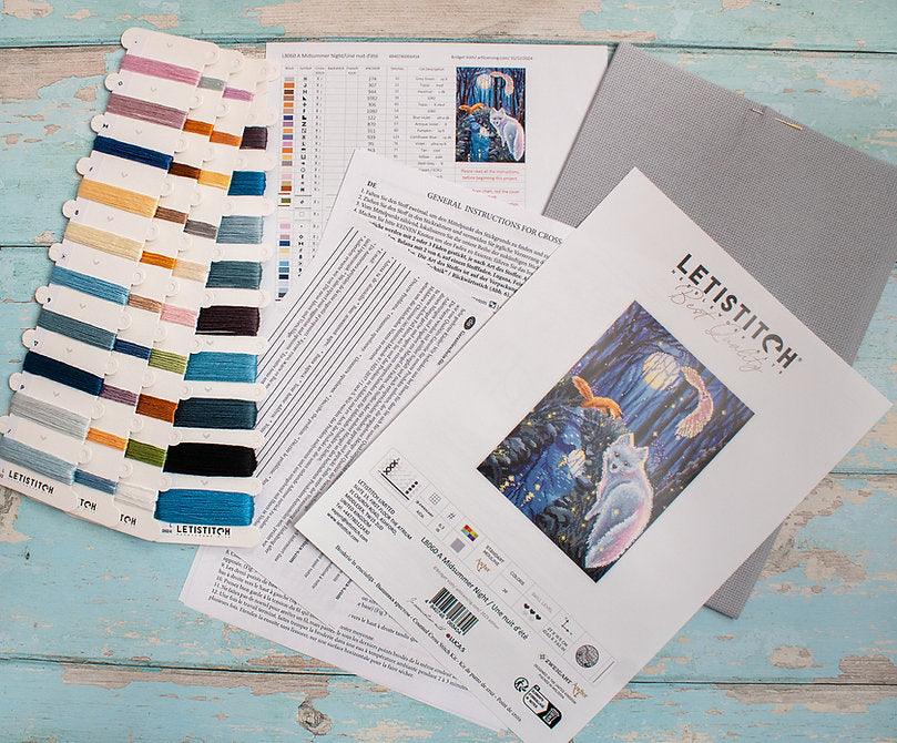 A Midsummer Night L8060 Counted Cross Stitch Kit