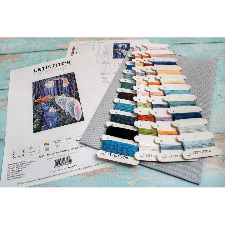 A Midsummer Night L8060 Counted Cross Stitch Kit