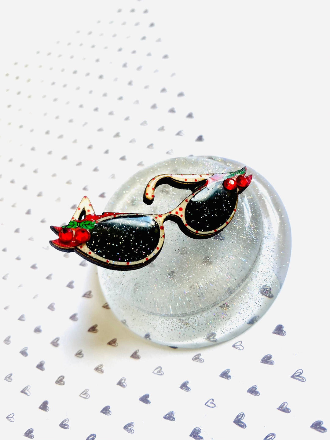 Retro 50s Sunglasses Pin by Rosie Rose Parker
