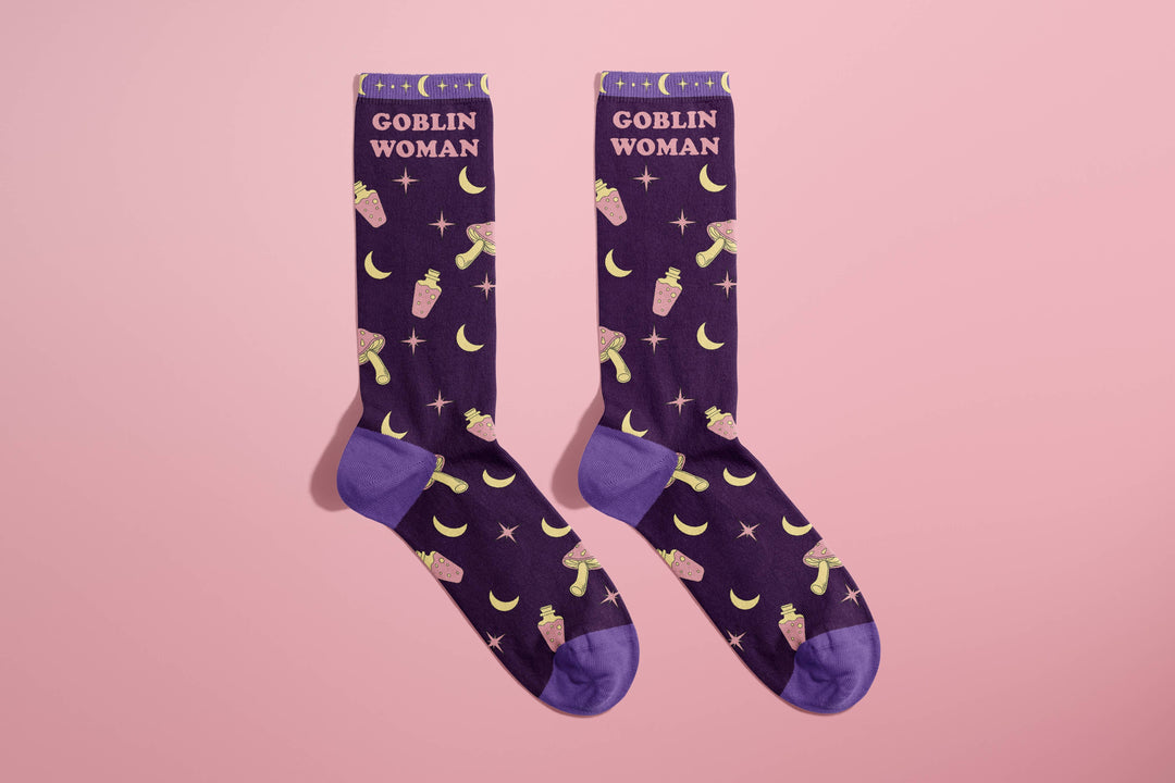 Goblin Woman Socks