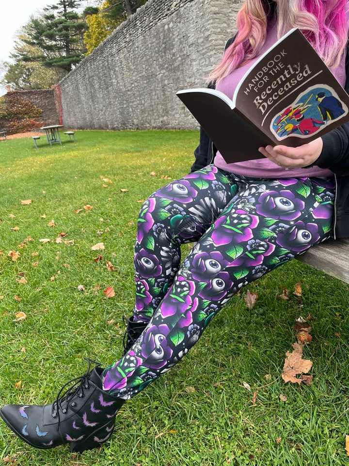 Beetle Floral (Semi-Exclusive) - Pocket Leggings