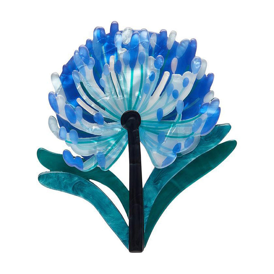 Abundant Agapanthus Brooch by Erstwilder image